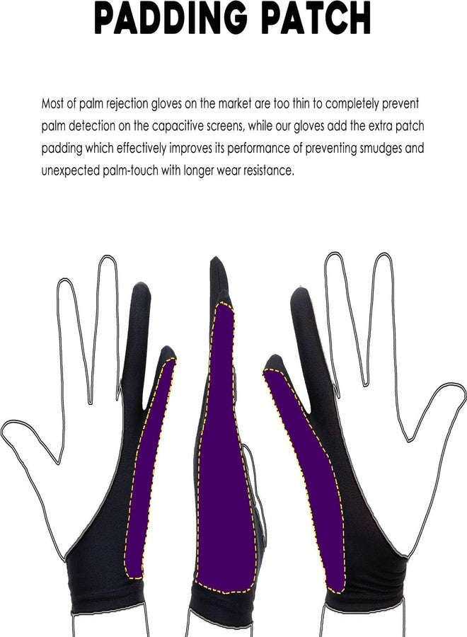 ARROLLIANT Artist Drawing Glove | Digital Art Palm Rejection Glove for iPad & Drawing Tablets | Fits Left & Right Hand | Size-S, Pack of 1 - Image 5