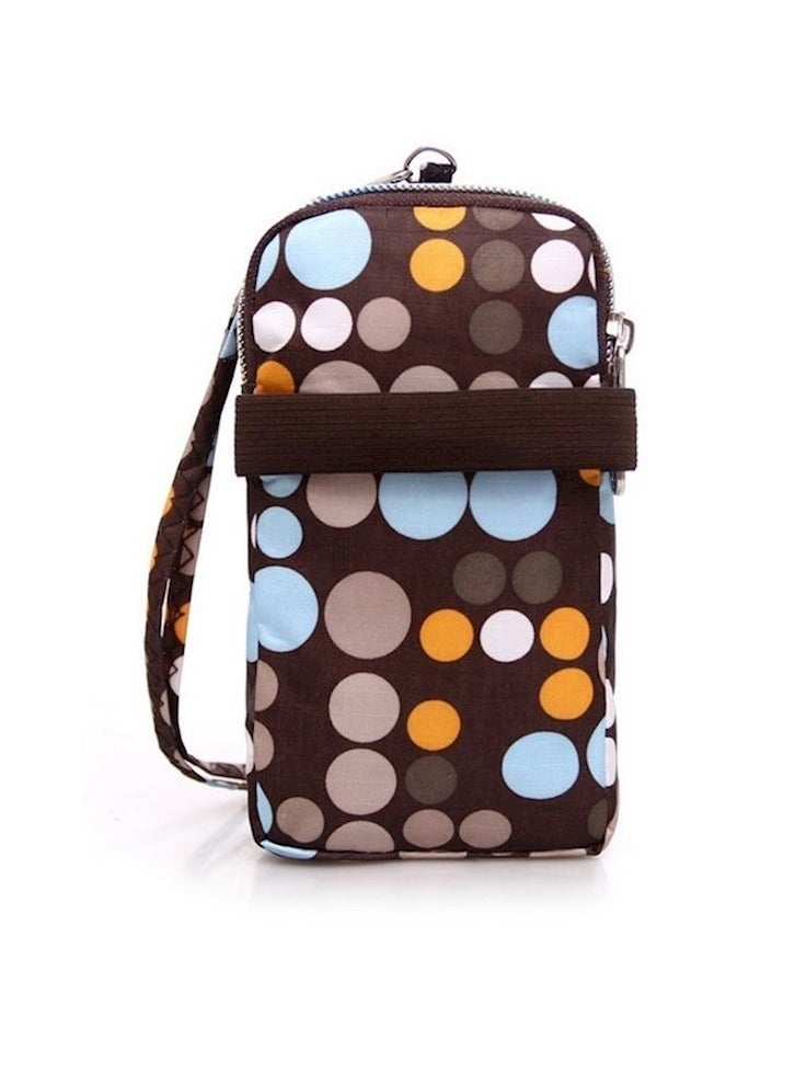 سوار ذراع رياضي محمول للجري في الهواء الطلق، حقيبة ذراع متعددة الوظائف، حافظة معصم، محفظة للجري وركوب الدراجات، جراب ذراع للهواتف الذكية، جيب بنقطة موجة - Image 2