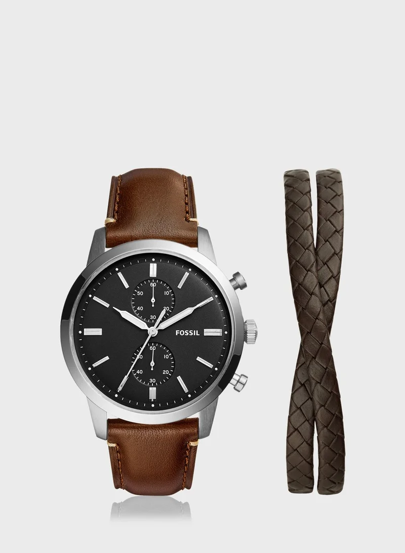 FOSSIL Fs5967Set Analog Watch With Bracelet