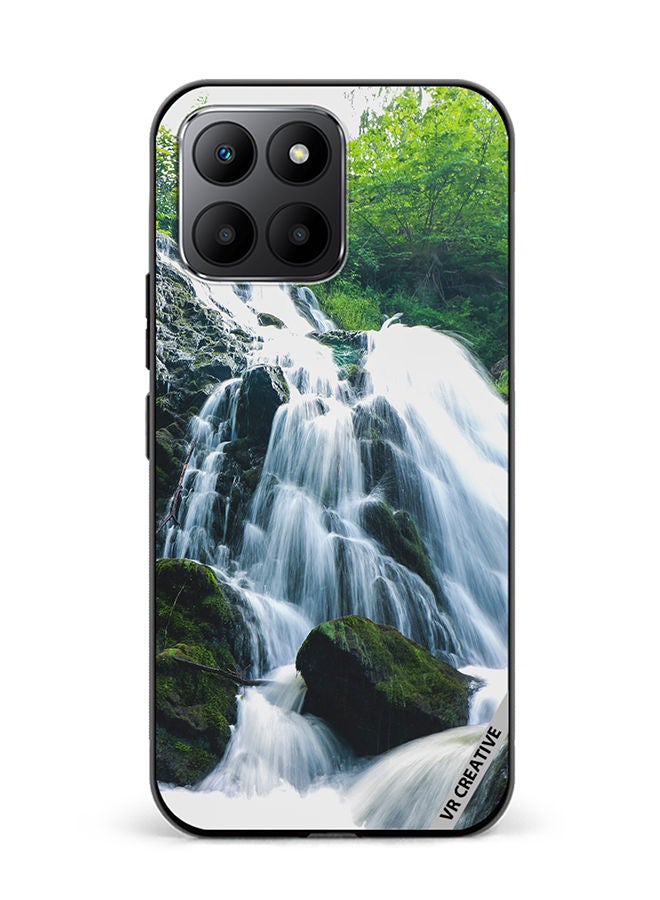 VR CREATIVE Protective Case Cover For Honor 70 Lite Waterfall Design Multicolour - Image 1
