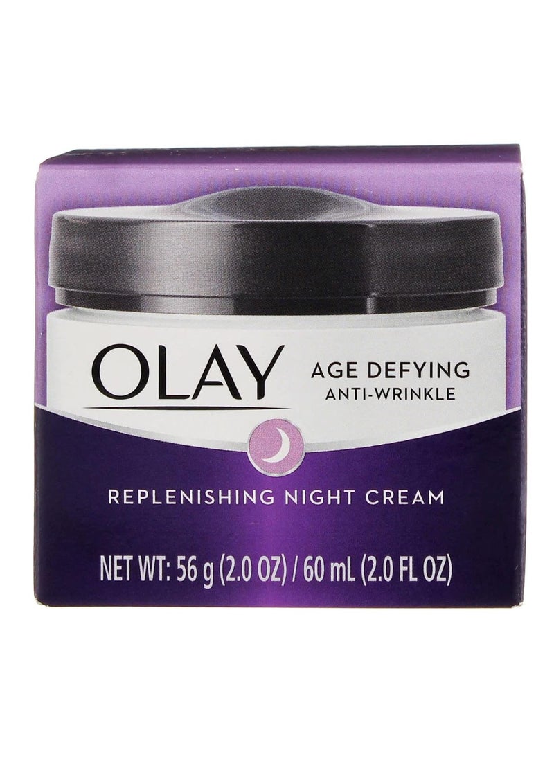 Olay - Olay Anti Wrnkle NGHT CRM Size 2z Olay Age Defying Anti Wrinkle Night Cream 2z - Image 1