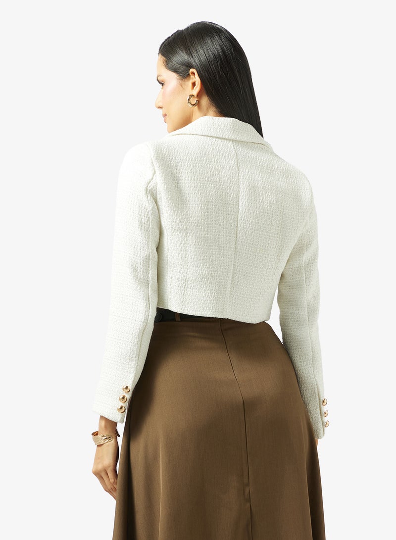 ELLA Cropped Blazer - Image 2