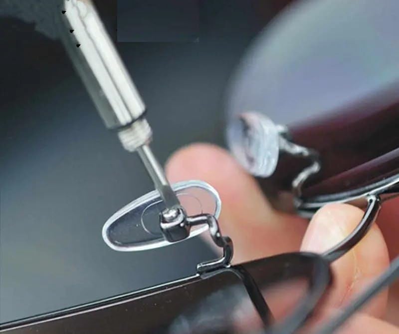 VIPREKHO Compact Pocket Mini Screwdriver Kit Glasses Phone Watch Screw Repair Tool 3in1 with Keychain Portable Hand ToolsPack of 2  - Image 3