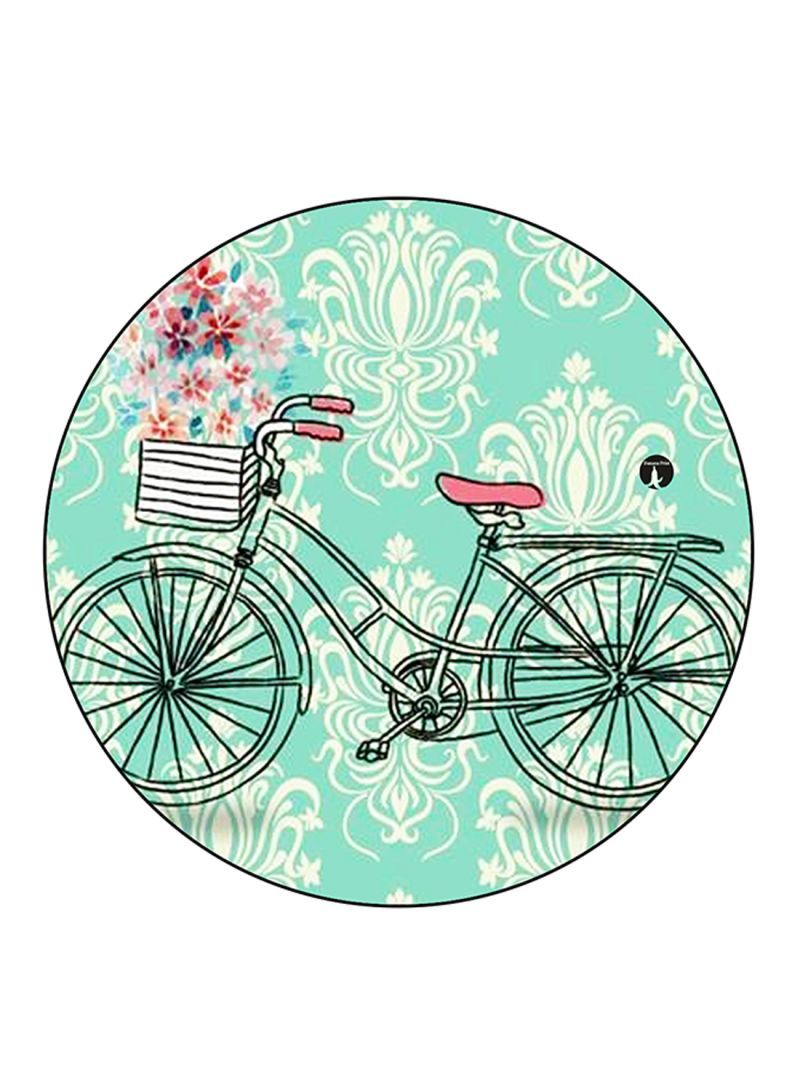 RKN Bike Printed Fridge Magnet Round  Multicolour - Image 2