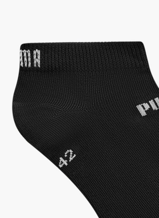 PUMA Men's Logo Print Ankle Length Socks - Set of 3 - Image 3