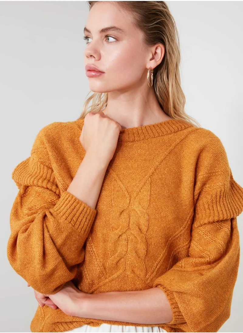 trendyol Balloon Sleeve Sweater