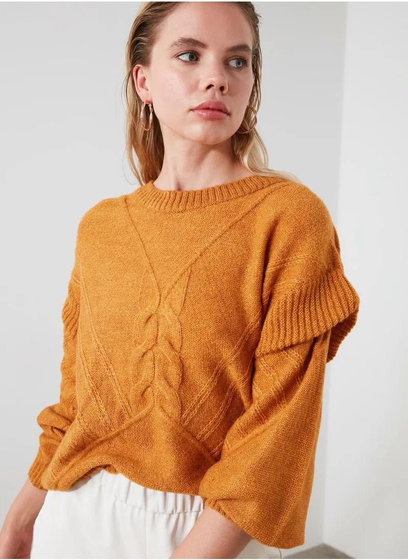 trendyol Balloon Sleeve Sweater