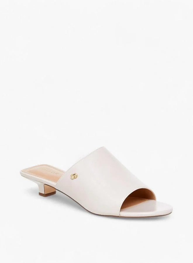 Celeste Women's Open Toe Sandals with Kitten Heels