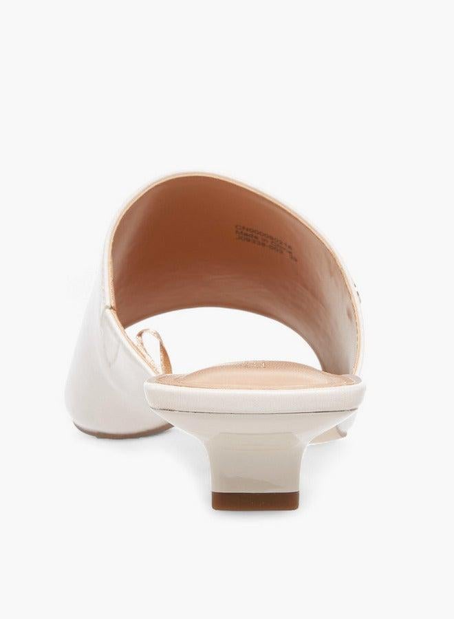 Celeste Women's Open Toe Sandals with Kitten Heels - Image 5