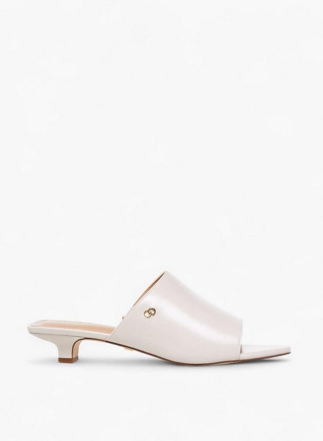 Celeste Women's Open Toe Sandals with Kitten Heels - Image 2