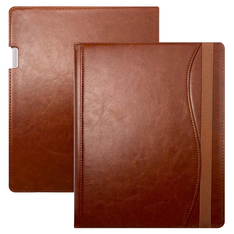 E NET-CASE E NETCASE Case for Remarkable Paper Pro Tablet 118 inch 2024 Released New Business Design Upgraded Leather Cover for Remarkable Paper Pro Digital Paper with Stand Pen Holder Brown - Image 2