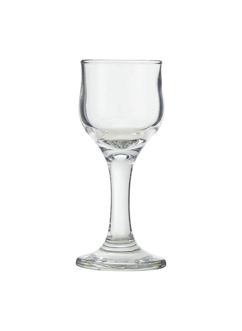 LAV 6 Pieces Nevakar Liqueur Glass Set 55 Ml - Clear - Image 5