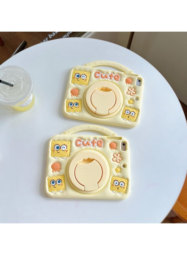 عام حافظة أطفال لجهاز iPad مقاس 11 بوصة (A16) 2025، حافظة كرتونية لطيفة ومقاومة للصدمات مع حامل مدمج، هدية مثالية - Image 5