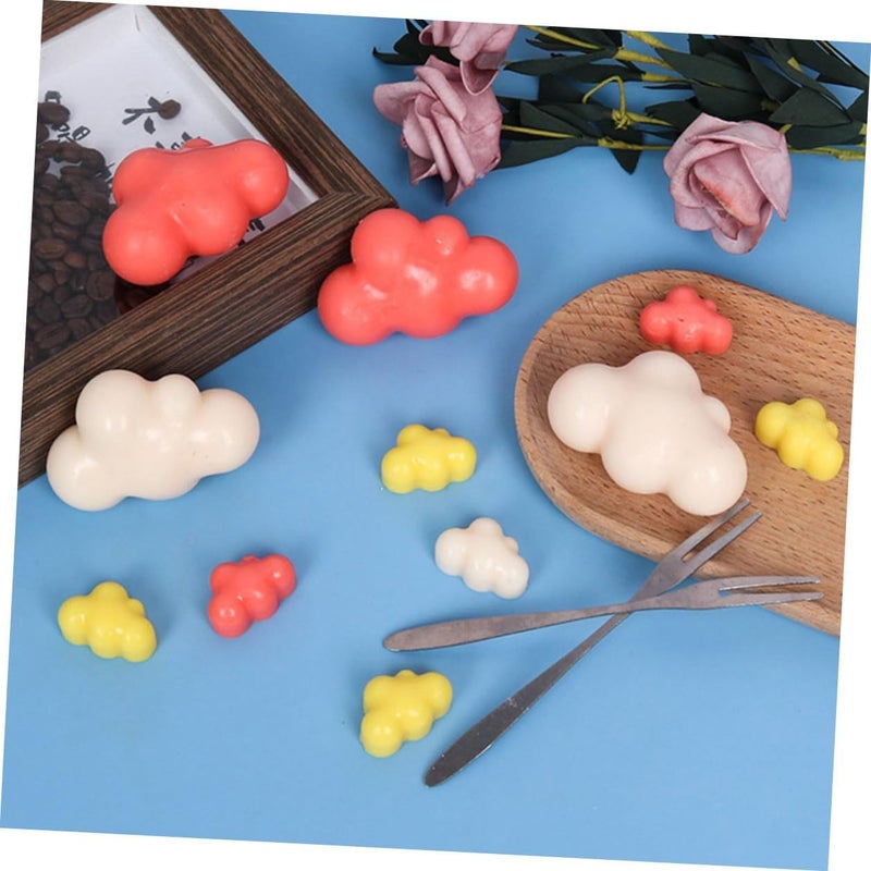 3pcs Silicone Candy Baking Mold 36-cavity Cloud Shape Chocolate Fondant Cookie Mold for Candy Making and Baking Supplies, Pink - Image 5