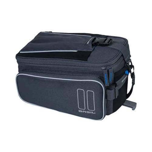 Basil Sport Design MIK Trunk Bag, Graphite, 7-15 Litre - Image 4