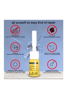 SYOSI Windshield Crack Repair Kit, 2PCS Automotive Glass Nano Repair Fluid, Car Windshield Repair Resin Cracked Glass Repair Kit, Glass Corrector Set, Crack Repairing, for Car  - Image 4