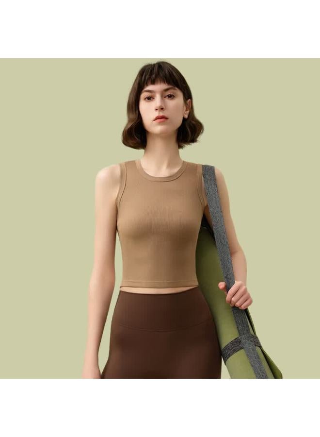 Montagut Modal Cotton Camisole For Women, Thin Ribbed Undershirt, Tight-fitting Inner Wear, Sleeveless Tank Top, Summer Wear - Image 3