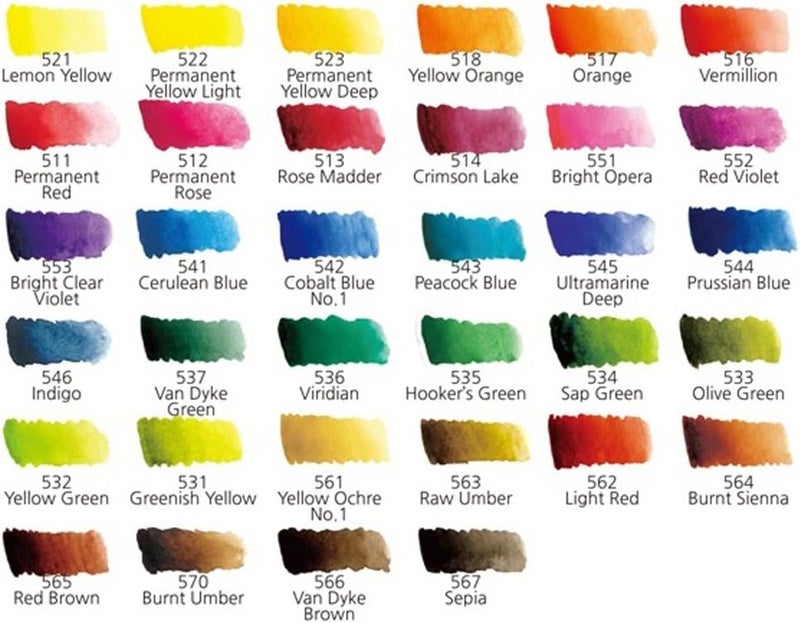 Mijello Mission Gold Water Color Set, 34 Colors - Image 5