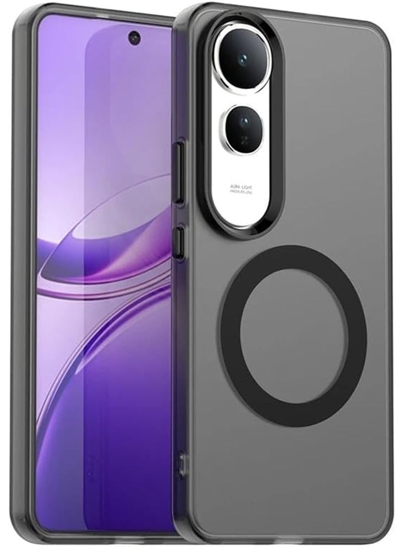 Magnetic Phone Case for vivo V50 Lite 5G,Supports Wireless Charging, TPU Shockproof Phone Cover,Anti-Slip,No Yellowing - Image 1