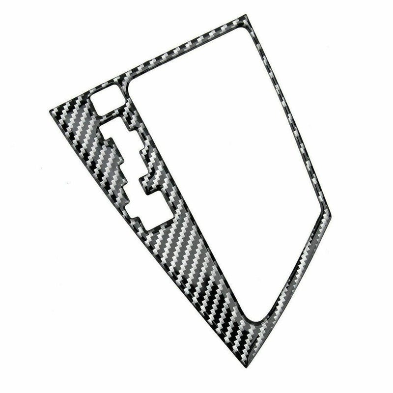 RONTCOS Central Console Gear Shift Panel Carbon Fiber Cover Center Control Cover Trim Car Interior Parts for Toyota Corolla 20142018