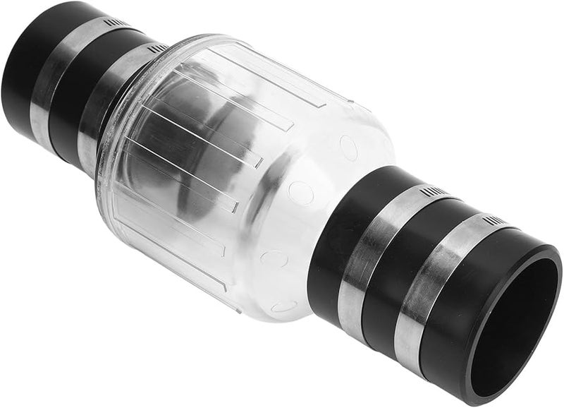 Silent Spring Loaded Flapper Check Valve 2 Inch PVC Backflow Preventer for Sump Pump - Image 2