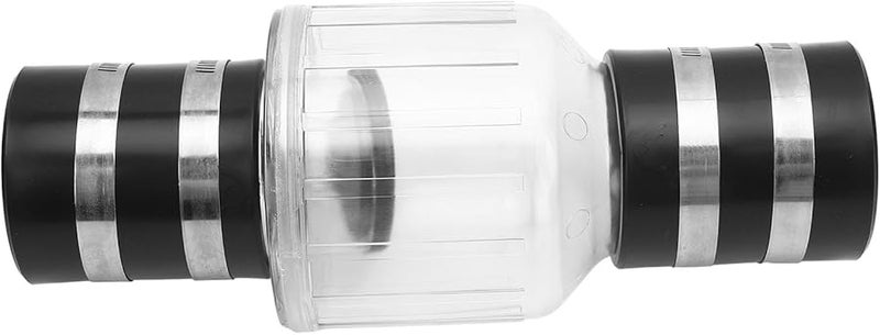 Silent Spring Loaded Flapper Check Valve 2 Inch PVC Backflow Preventer for Sump Pump - Image 3