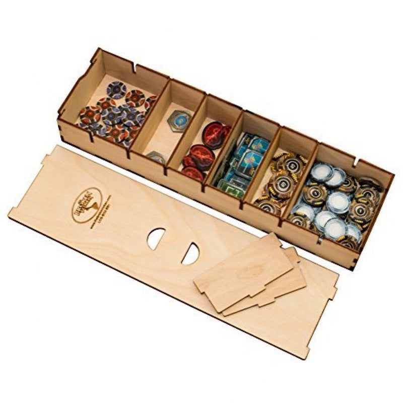 The Broken Token Long Bits Box Wooden Token and Game Pieces Organizer for Board Games - Image 2