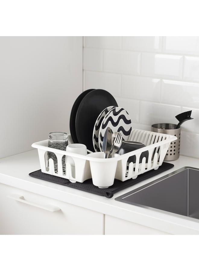 erorex Dish drying mat, dark grey, 44x36 cm - Image 4