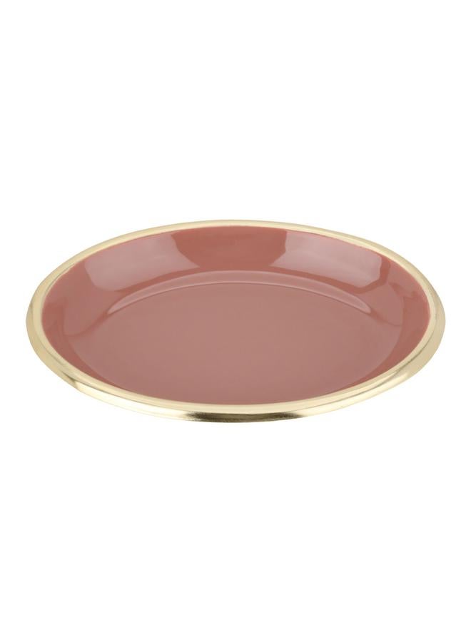 السيف  طبق تقديم الحلوى من الفولاذ 20 × 14 × 3 سم بيضاوي بني - Image 1