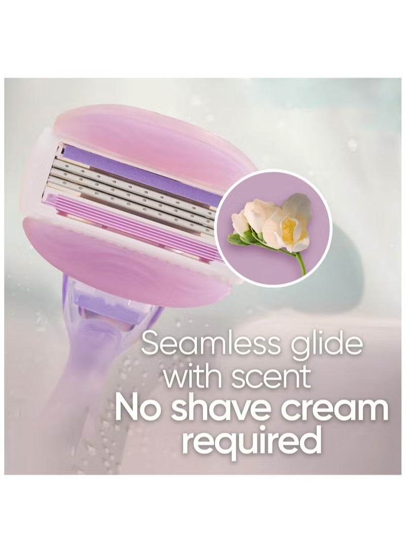 Venus Gillette Venus Comfortglide Breeze Blades Refills, 4 Count - Image 3