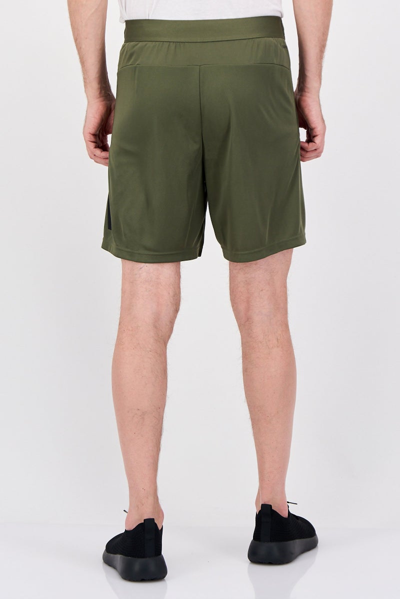 Adidas Men Sportswear Fit 7 Inseam Training Shorts, Olive - Image 2