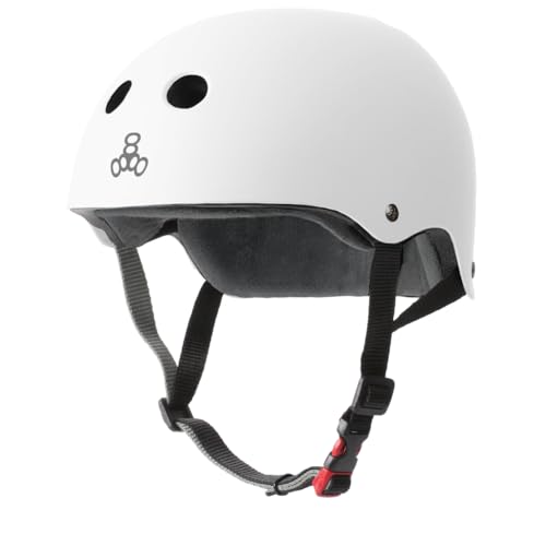 Triple Eight Certified Sweatsaver Helmet for Skateboarding, BMX, Roller Derby, Roller Skating, Inline Skating, Scooter and Bike - Image 1