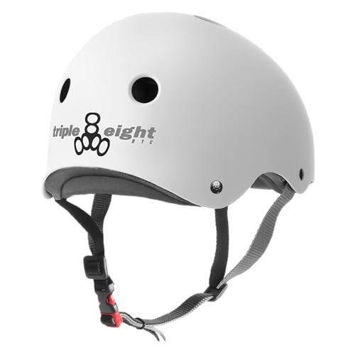 Triple Eight Certified Sweatsaver Helmet for Skateboarding, BMX, Roller Derby, Roller Skating, Inline Skating, Scooter and Bike - Image 2