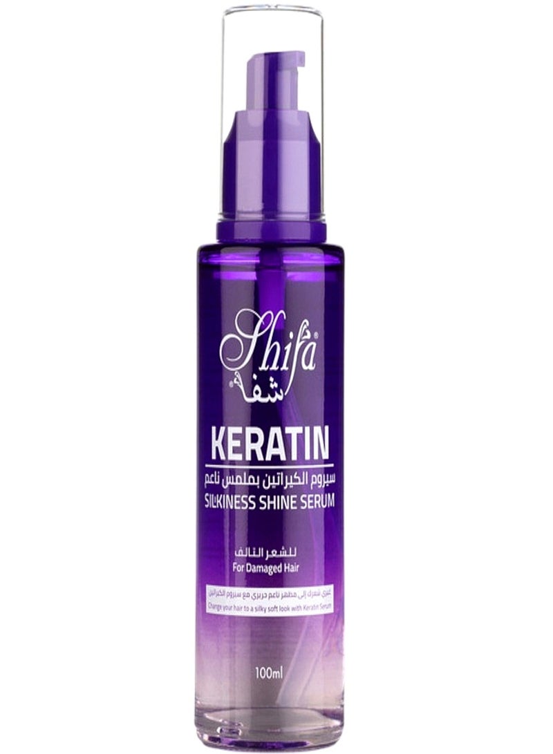 SHIFA KERATIN SILKINESS SHINE SERUM 100 ML - Image 1