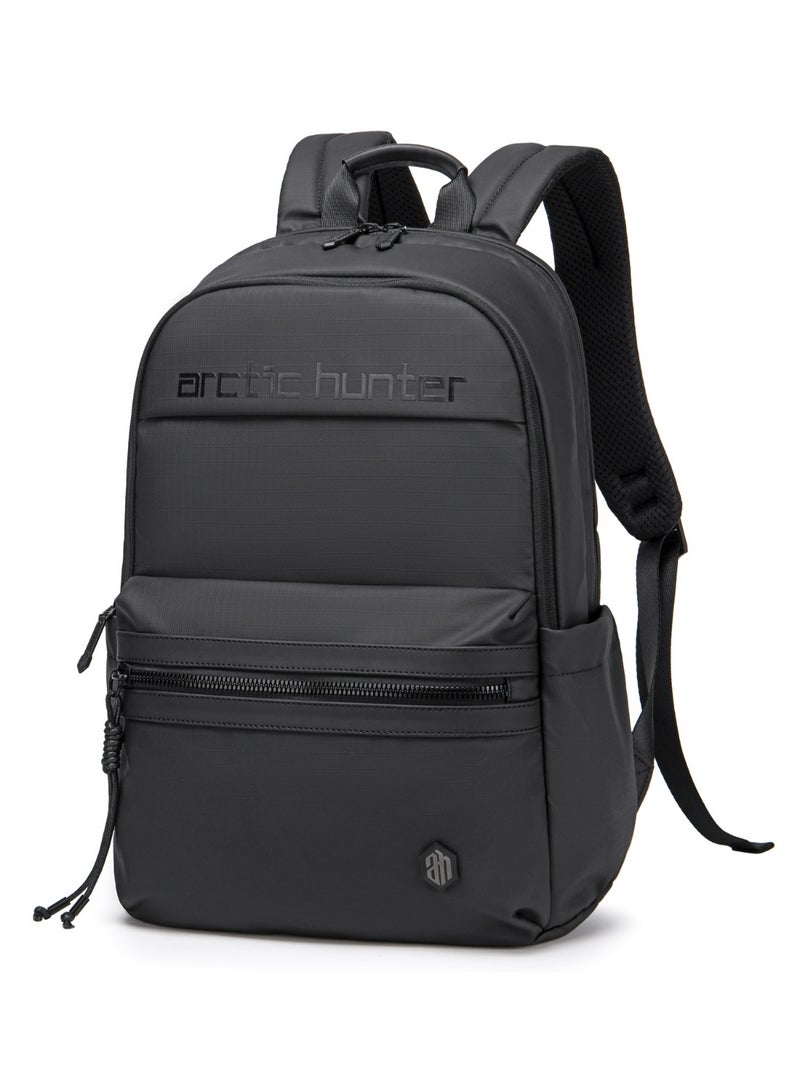 أركتيك هانتر حقيبة ظهر Arctic Hunter Compact للرجال والنساء، خفيفة الوزن، بسعة 21 لترًا، مناسبة ليوم واحد، مقاس 15.6 بوصة، حقيبة ظهر أنيقة مقاومة للماء للكمبيوتر المحمول، مناسبة للمكتب والجامعة. - Image 1