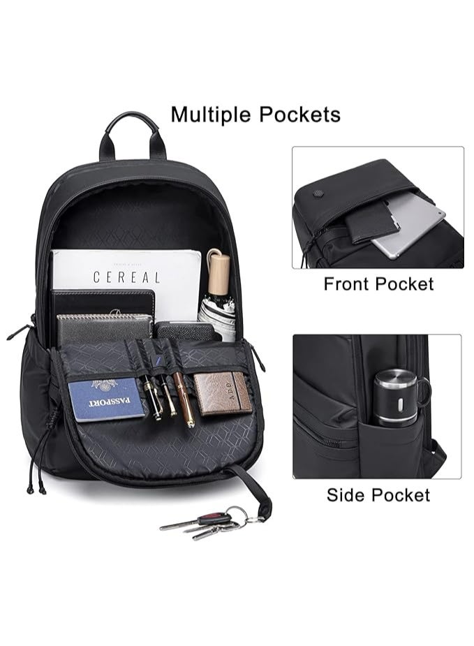 أركتيك هانتر حقيبة ظهر Arctic Hunter Compact للرجال والنساء، خفيفة الوزن، بسعة 21 لترًا، مناسبة ليوم واحد، مقاس 15.6 بوصة، حقيبة ظهر أنيقة مقاومة للماء للكمبيوتر المحمول، مناسبة للمكتب والجامعة. - Image 5