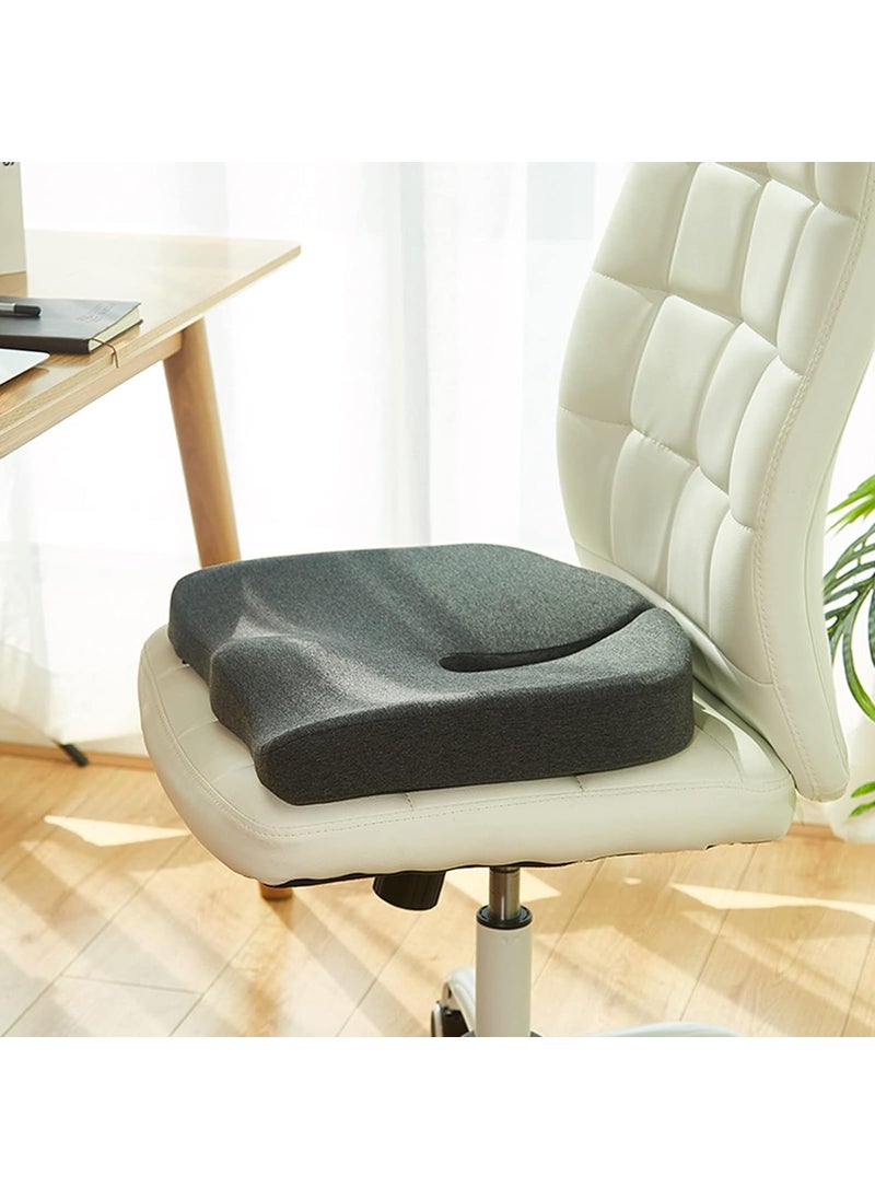Prostuff.in Prostuffin Ergonomic Seat Comfort Pro NonSlip Cushion Pad for Hip and Back Pain Office Chair Memory Foam Seat Cushion for Chair Car Back Pad Support Multicolor 1 Pcs  - Image 4