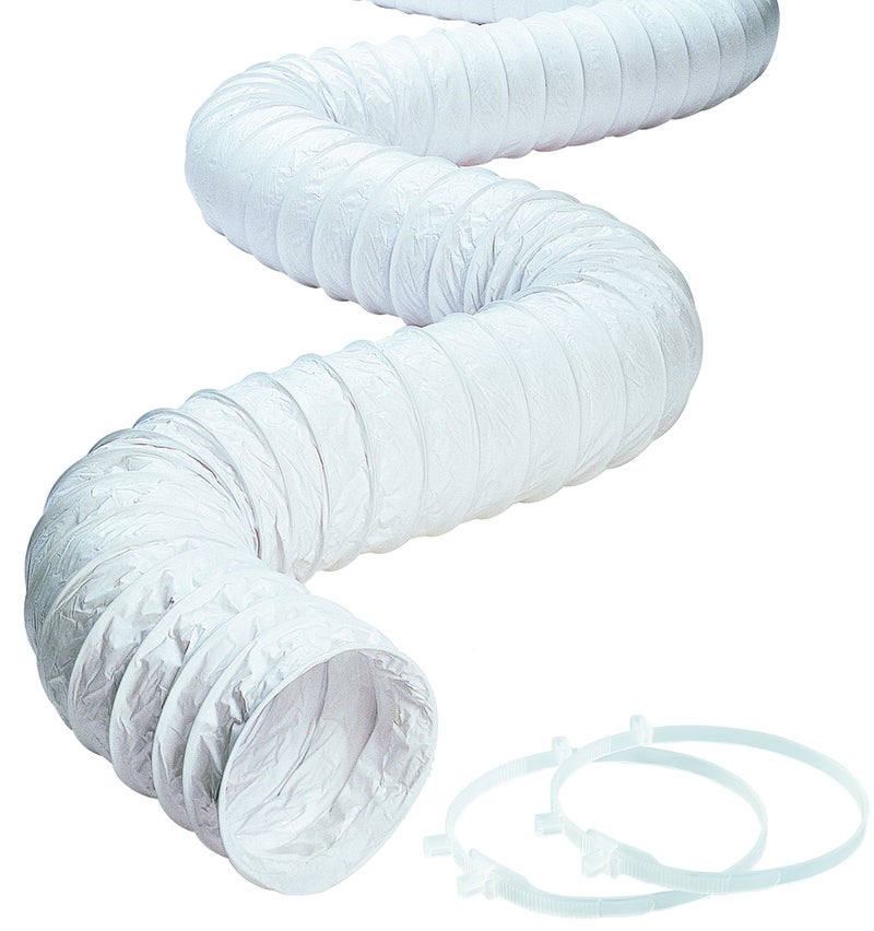 Deflecto CPH38W Hose Vinyl White 3x8 Inches - Image 5