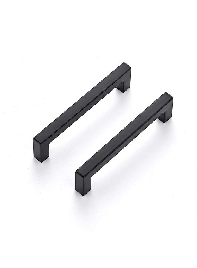 Ravinte 35 Pack 5 Inch Square Cabinet Handles - Matte Black Pulls for Kitchen Drawers and Cabinets - Hardware for Cupboards - Image 1