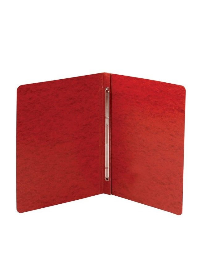 Smead Pressguard Report Cover Metal Prong Side Fastener With Compressor 3" Capacity Letter Size Bright Red 25 Per Box (81252)  - Image 4