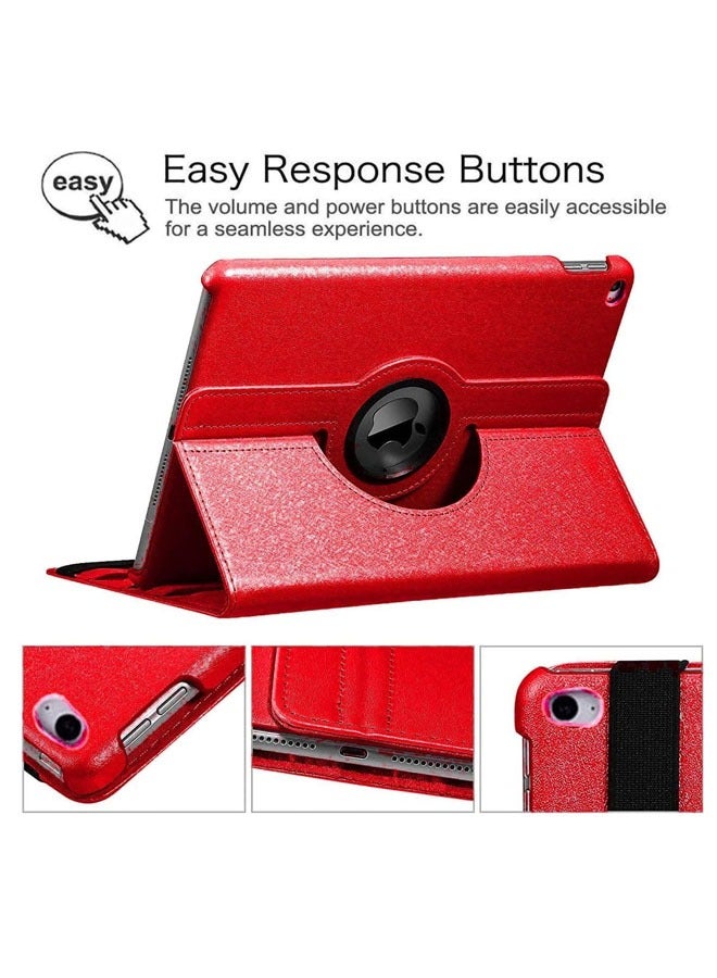 EYE CATCH iPad 9.7 2018 2017 / iPad Air 2 Case / - 360 Degree Rotating Stand Protective Cover with Auto Sleep Wake for iPad 9.7 inch (6th Gen, 5th Gen) / iPad Air 1 / iPad Air 2 - Image 1