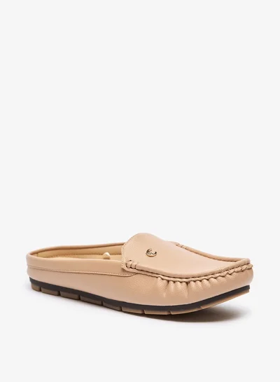 Le Confort Women Textured Slip-On Mules