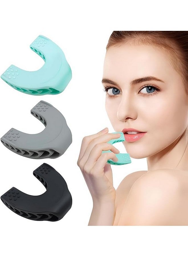 TRIBEAZI Premium Facial Exerciser, jaw exerciser for Women & Men,Face Slimmer and Neck Toning, Define Your Jawline (Multicolor) - Image 1