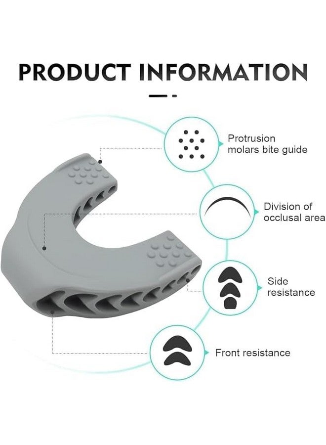 TRIBEAZI Premium Facial Exerciser, jaw exerciser for Women & Men,Face Slimmer and Neck Toning, Define Your Jawline (Multicolor) - Image 5