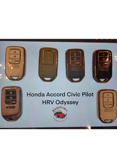 Honda Premium Car Key case for Honda Accord Civic Pilot HRV Odyssey 