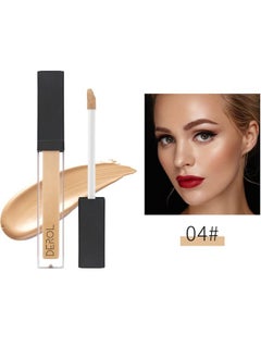 JEMPET Liquid Concealer Makeup - Natural Coverage & Highly Pigmented Lightweight Concealers 6.5Ml (04)  - Image 2
