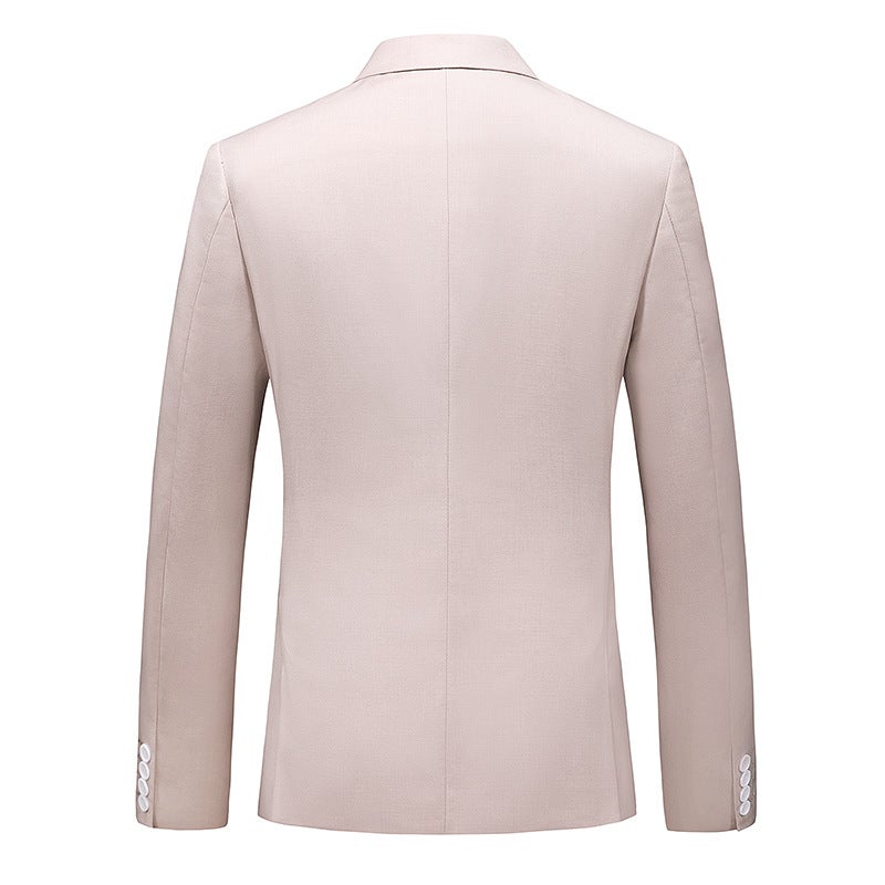 Men'S Hollow Large Size Suit Three-Piece Double-Breasted Business Casual Suit 7110 - Image 3
