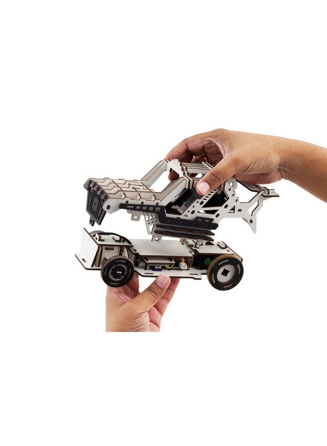 فنفينشين سيارة فانفنشن ستورم كروزر ذاتية التحكم - نموذج سيارة تحكم عن بعد بتردد 2.4 جيجاهرتز للأطفال - مجموعة أدوات بناء سيارة سباق عالية السرعة بمحرك مزدوج وشاحن من النوع C، صنع في الهند - Image 4