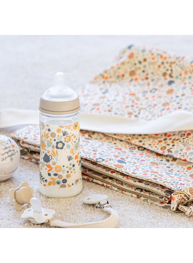SUAVINEX Polyamide Baby Feeding Bottle With Thick-Flow Physiological Nipple Teat, Mimics Natural Breastfeeding Experience, +6 Months 360Ml - Pink - Image 4