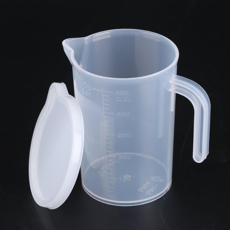 Hztyyier FlourWater Oil Batter500ml Baking Measuring Cup with Pitcher Handle to Measure and Mix Recipe Ingredients Measuring Tools - Image 1